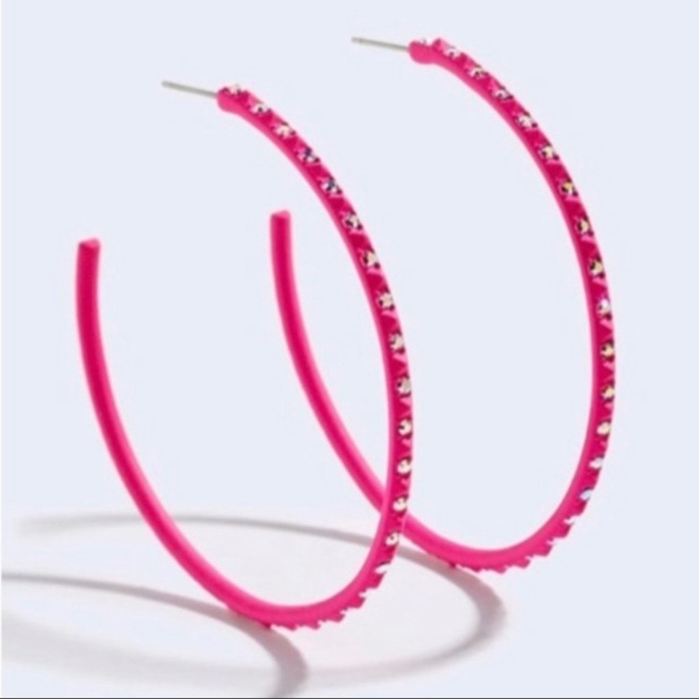 🌷Kendra Scott Pink hoops🌷